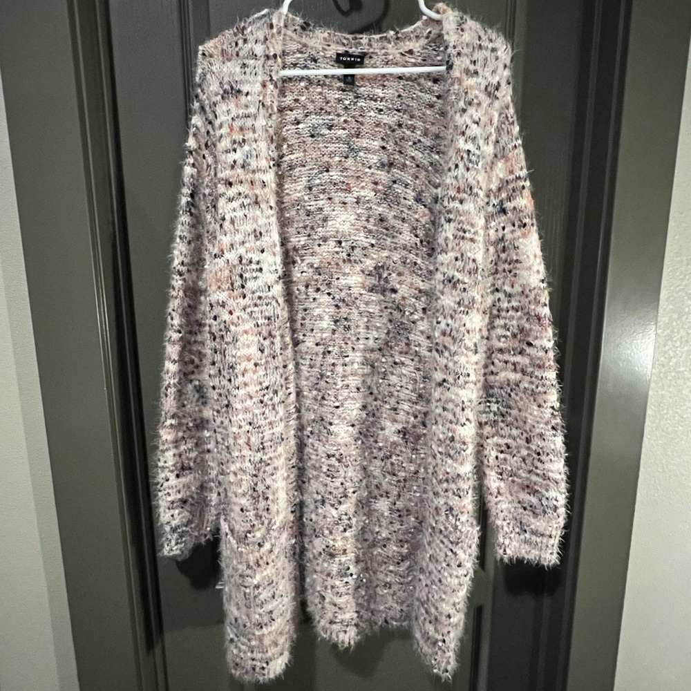 Multi color cardigan from Torrid